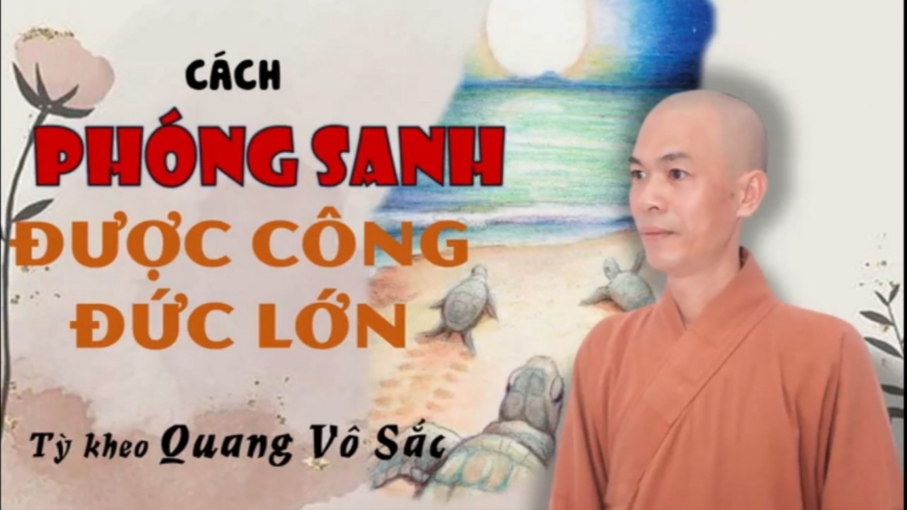 Pháp Thoại - Cách phóng sanh đạt được công đức lớn | Tỳ kheo Quang Vô Sắc